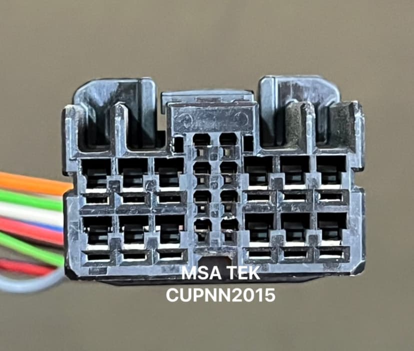 COUPLER SENSOR MSA TEK CUPNN2015
