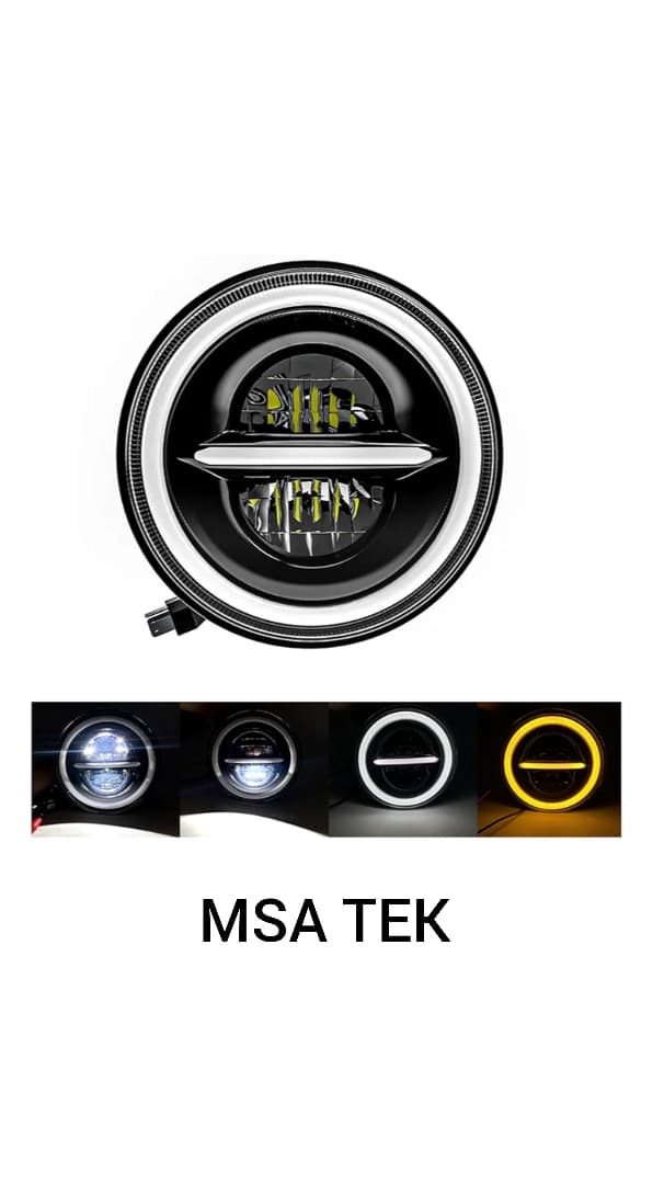 HEAD LIGHT DRL THAR GYPSY SUV 