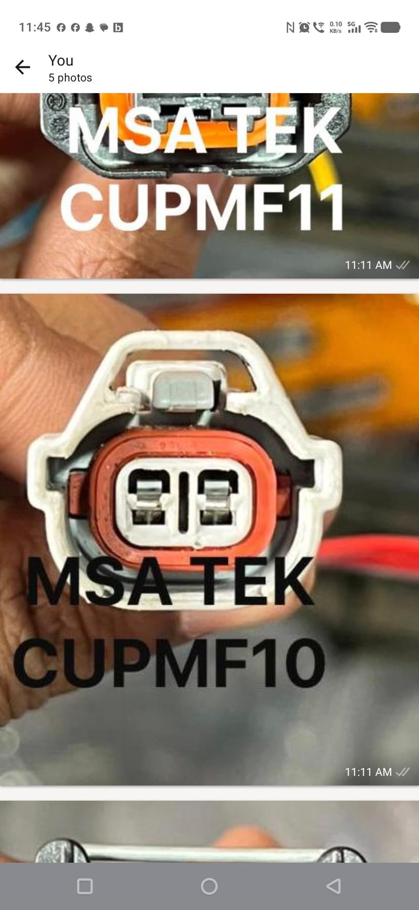 COUPLER SENSOR MSA TEK CUPMO10