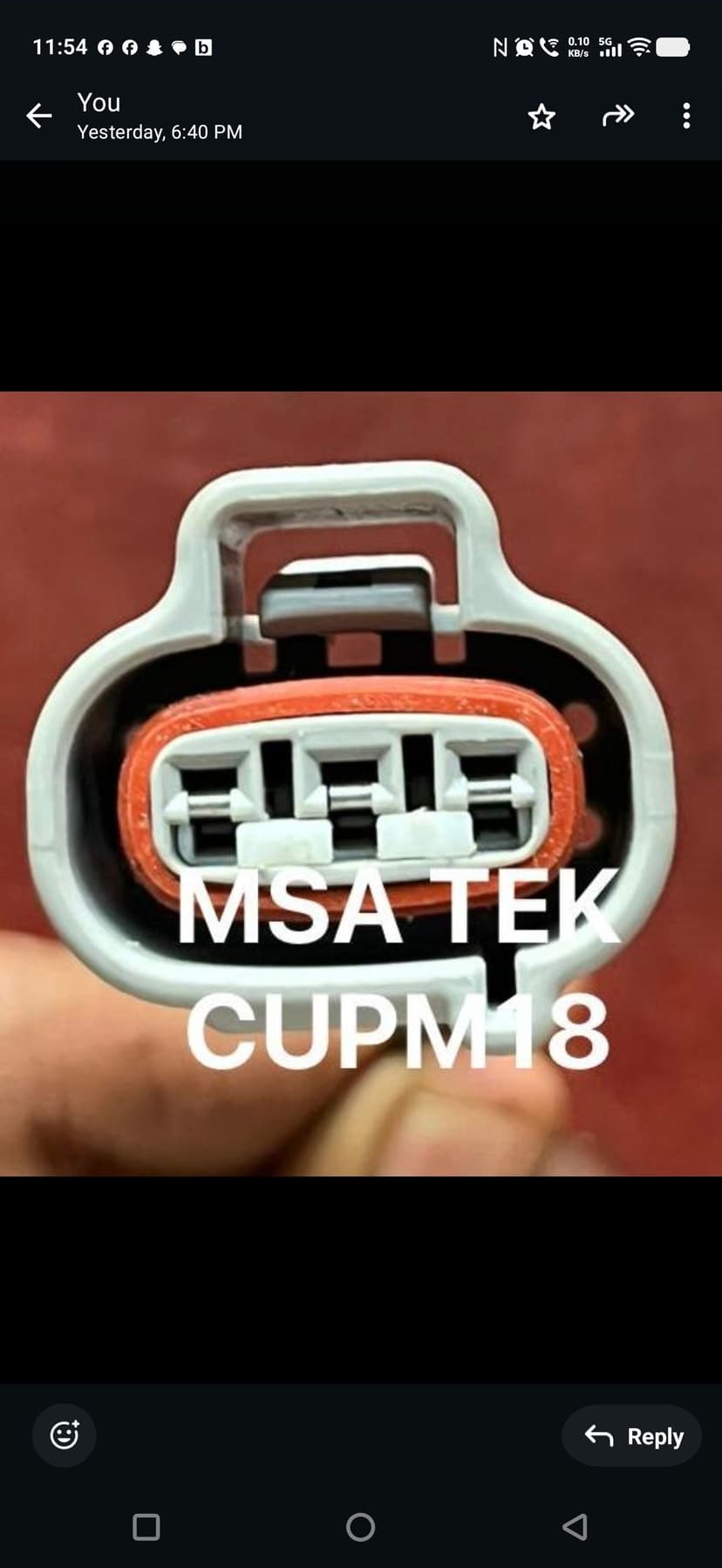 COUPLER SENSOR MSATEK CUPMO18