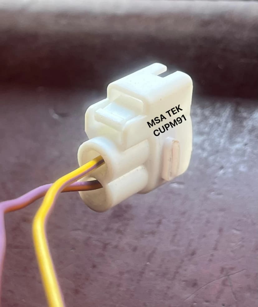 COUPLER SENSOR MSA TEK CUPMO91